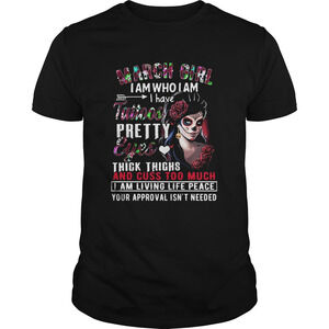 Santa Muerte March Girl I Am Who I Am I Have Tattoos Pretty Eyes Thick Thighs